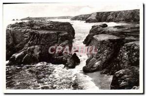 Modern Postcard Port Bara Quiberon and the Cote Until the Point of the & # 39...