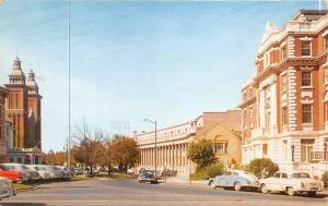 Spokane Washington~West Riverside~Spokane Club-Masonic Temple Street Scene~1950s