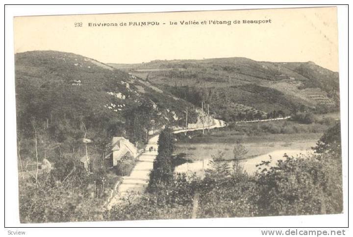 Le Vallee Et l'Etang De Beauport, Environs De Paimpol (Côtes-d'Armor ), Fran...