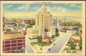 Akron, Ohio, Y.M.C.A. Building (1940s) YMCA