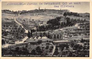 BR72686 jerusalem the garden of gethsemane and the mount of olives israel