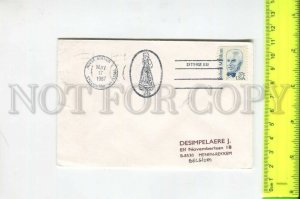 466608 1987 year USA Norse station Stoughton WI special cancellation COVER