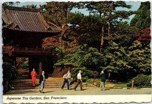 Postcard - Japanese Tea Garden, Golden Gate Park - San Francisco, California