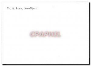 Modern Postcard Loen Nordfjord
