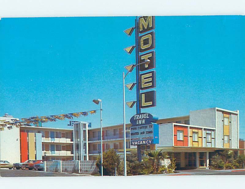 Unused Pre-1980 TRAVEL INN MOTEL Las Vegas Nevada NV B5812