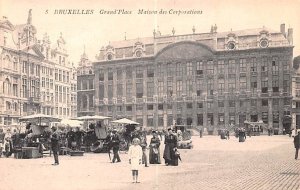 Grand Pace, Maison des Corporations Bruxelles Belgium Writing on back 