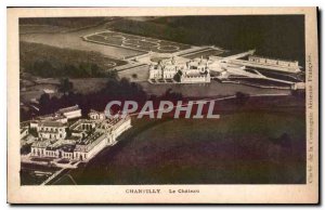 Old Postcard Chantilly Chateau