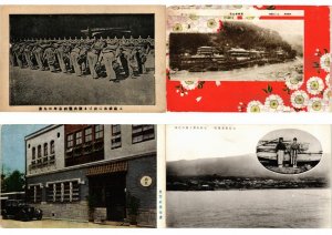 JAPAN ASIA 1200 Vintage Postcard pre - 1950 in BOX Part I. (L2302)