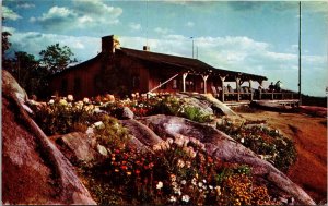 Flower Gardens Summit Chalet Mt Cranmore N Conway NH New Hampshire Postcard UNP 