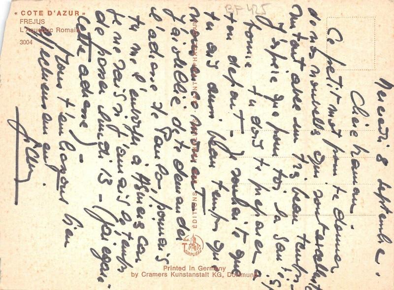 BF425 cote d azur frejus corner cut   france