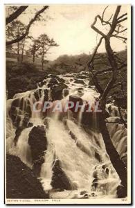Postcard Old Bettws Y Coed Swallow Falls