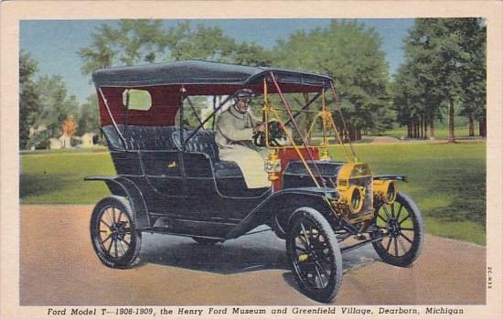 Ford Model T 1908 1909 The Henry Ford Museum And Greenfield Village Bearborn ...