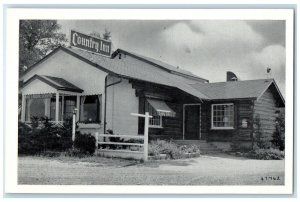 c1940 Country Inn Highway Freeport Rockford Pecatonica Illinois Vintage Postcard