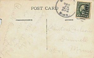 MADISON MINNESOTALUTHERAN NORMALSCHOOL1912 F F SIMENSEN POSTCARD