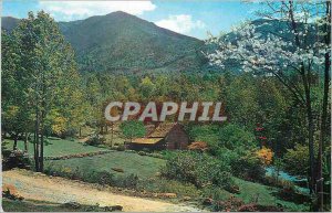 Postcard Modern Pioneer Mountain Home Great Smoky Mountains National Park Mt ...