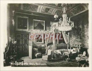 Postcard Old Windsor Castle State Bedroom
