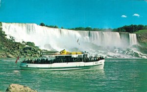 Canada Maid Of The Mist Niagara Falls Vintage Postcard 07.77