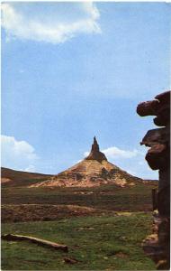 Chimney Rock on the Oregon Trail near Bayard, Nebraska