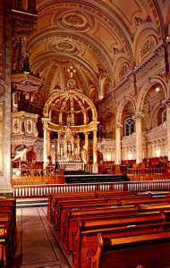 Canada - Quebec, Trois Pistoles. Church Interior