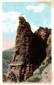 Yellowstone National Park Eagle Nest Rock Gardiner Canyon Haynes Photo