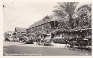 The Oldest House St Augustine Florida Real Photo