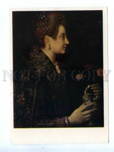 542422 1962 Anguishola portrait a young woman profile edition 75000 Hermitage