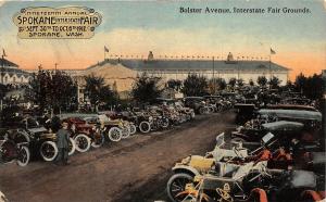 F32/ Spokane Washington Postcard 1912 Bolster Avenue Crown Fair Grounds