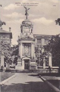 Connecticut New Britain Central Park And Monument