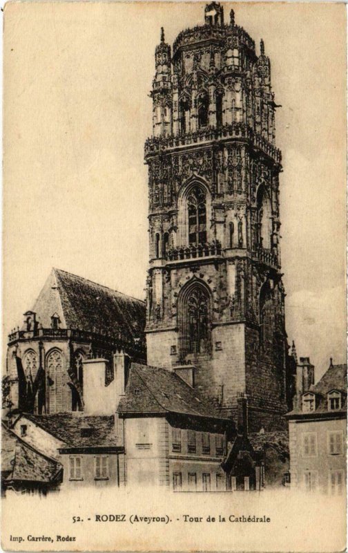 CPA RODEZ - Tour de la Cathédrale (109717)