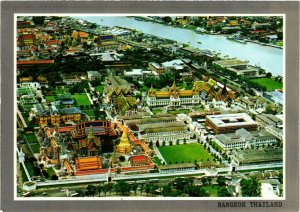 CPM AK THAILAND A bird's eye view of the town with prominent (344341)