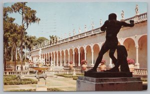 State View~John & Mable Ringling Art Museum Sarasota FL~Vintage Postcard