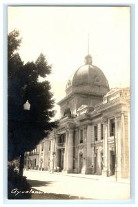 City Hall Ayuntamiento Cienfuegos Cuba Real Photo RPPC Postcard (D18)