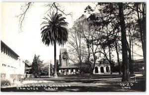 Vintage RPPC State College SAN JOSE, CA Laws Photo Santa Clara Co 1940s Postcard