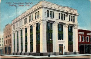 Vtg 1910s International Trust Company Building Denver Colorado CO Postcard