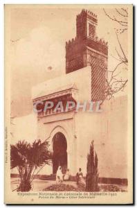 Old Postcard Marseille Expoition National and Coloiale De Marseille 1922 Pala...