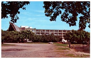 Orchid Island Hotel from Reeds Bay Hilo Hawaii Postcard