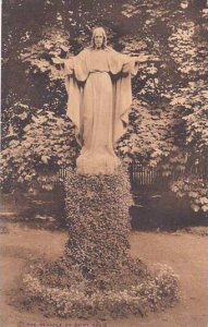 Rhode Island Statue Of The Sared Heart Convent Of The Cenacle Albertype