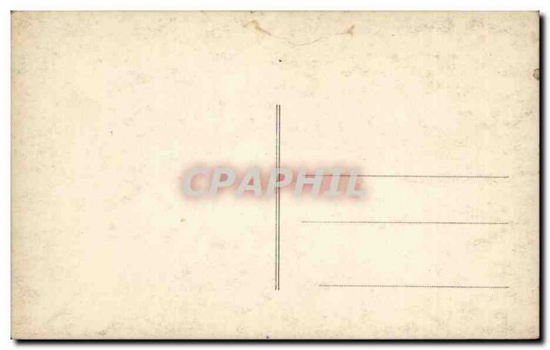 Postcard Old Man drinking a bottle (alcohol drunk)