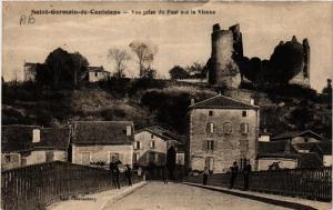 CPA St-GERMAIN-de-CONFOLENS - Vue prise du Pont sur la VIENNE (654500)