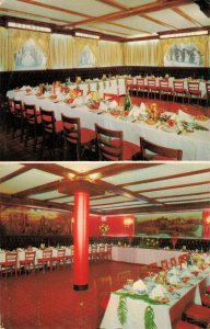 Rosoff's Tudor Restaurant Interior Views Postcard 2R3-168