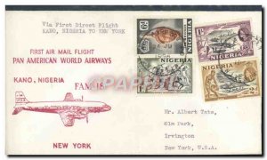 Letter 1 flight US Kamo Nigerio New York June 26, 1956