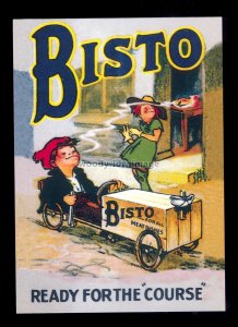 ad3887 - Bisto, Ready for the Course Go-Cart Racing - Modern Advert postcard