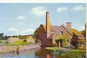 Gloucestershire Postcard - The Mill - Lower Slaughter - Ref 12195A