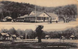 Intervale New Hampshire Castner Camps Multiview Antique Postcard K97081