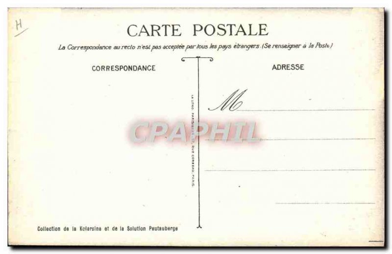 Old Postcard Paris 1924 Olympic Games Wrestling TOP