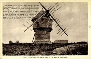 CPA GUERANDE - Le Moulin du Diable (654052)