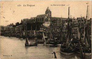 CPA Le TRÉPORT-Le Port et le Quai (348295)