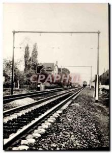 Postcard Modern Railways Train Brussels Liege