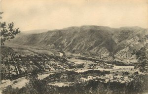 Vintage Postcard Birdseye View Glenwood Park CO Garfield County Unposted