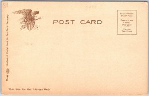 Underground Railroad And Park Row New York City NY Buildings Landmark Postcard 